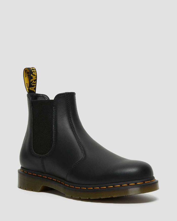 Dr Martens Chelsea Boots Dame Svart 2976 Nappa Læder 7246JSZFG